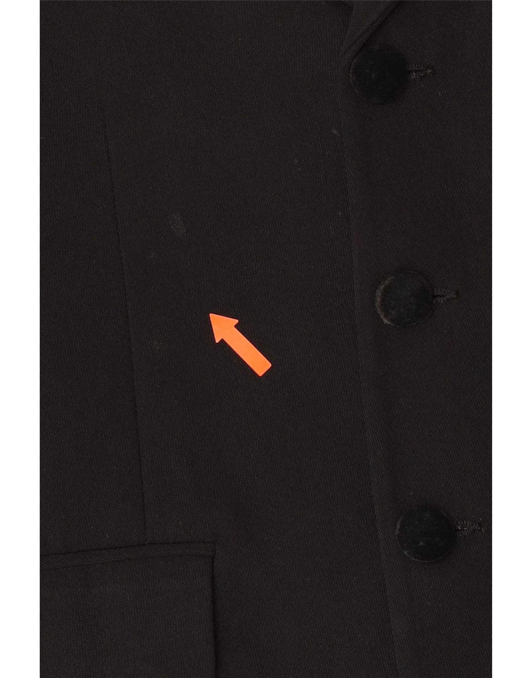 Vintage Boys 3 Botones Blazer Chaqueta 11-12 Años Negro