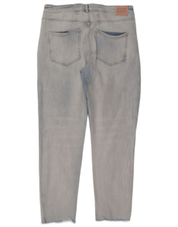 Scotch & Soda Womens Slim Jeans  W31 L28 Blue Cotton