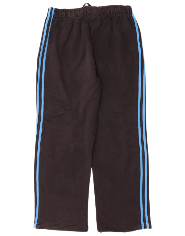 Adidas Mens Tracksuit Trousers Medium Black Cotton