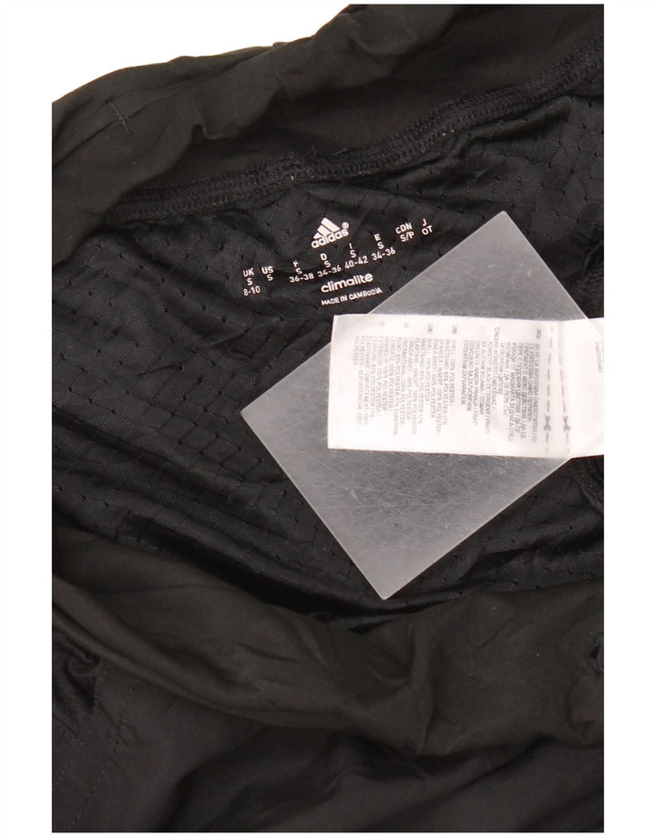 Adidas Womens Climalite Sport Shorts UK 8/10 Small  Black Polyester