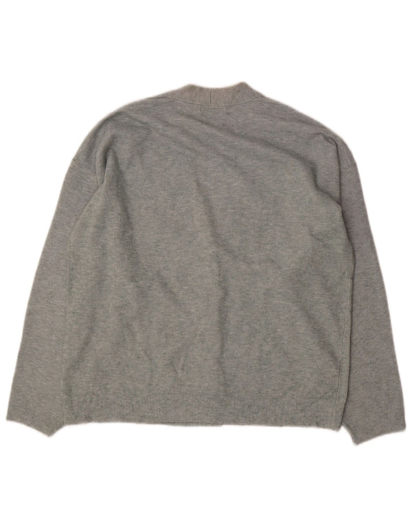 Pulover cardigan supradimensionat pentru femei Massimo Dutti UK 6 XS gri