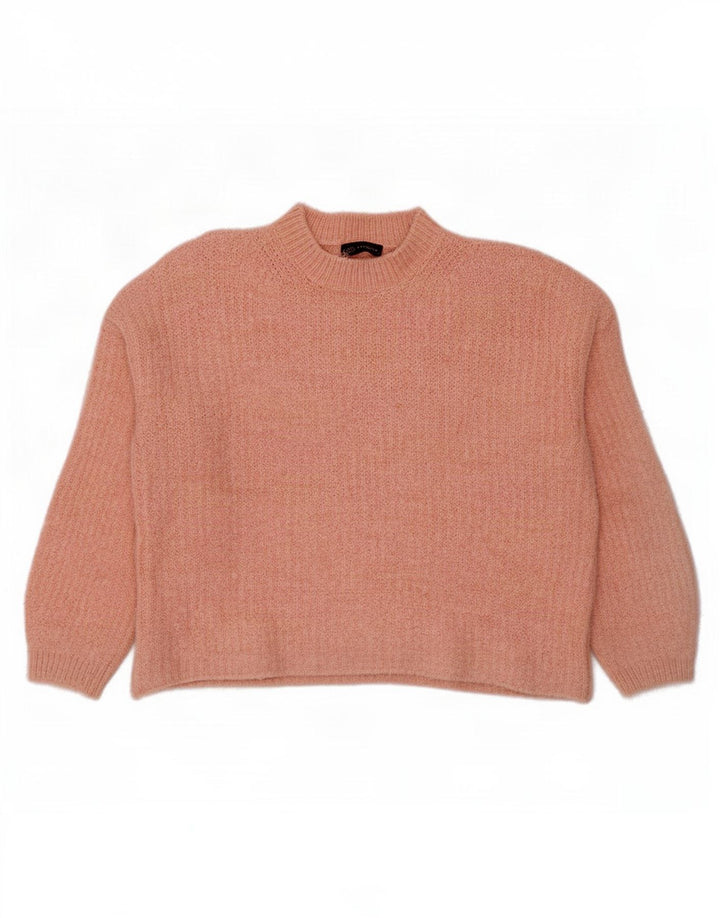 Pulover cu gât țestoasă pentru femei Marks & Spencer UK 14 Roz mediu