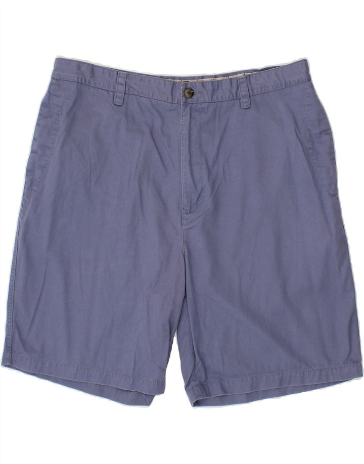 IZOD Mens Chino Shorts W40 XL Blue Cotton Vintage Izod and Second-Hand Izod from Messina Hembry 