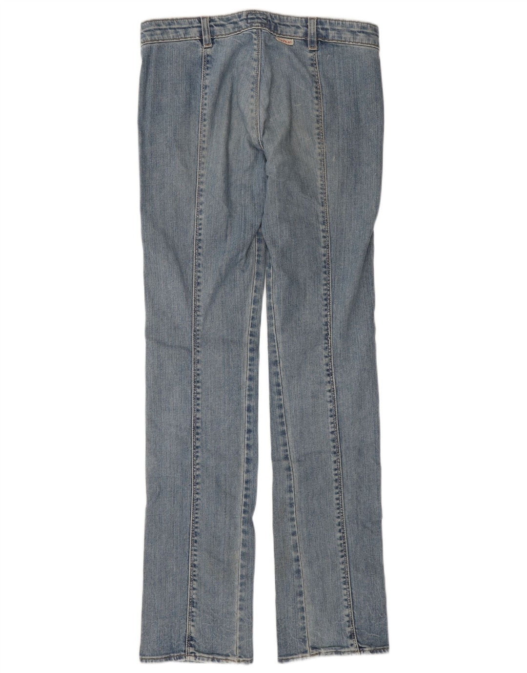 Calvin Klein Womens Straight Jeans W29 L35 Blue Cotton