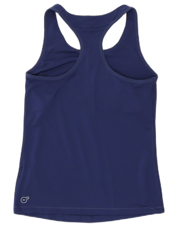 PUMA Damevest Top UK 16 Large Navy Blue Polyester