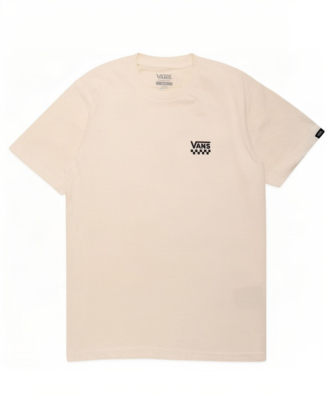 Vans Mens Classic Fit T-Shirt Top Small White Cotton