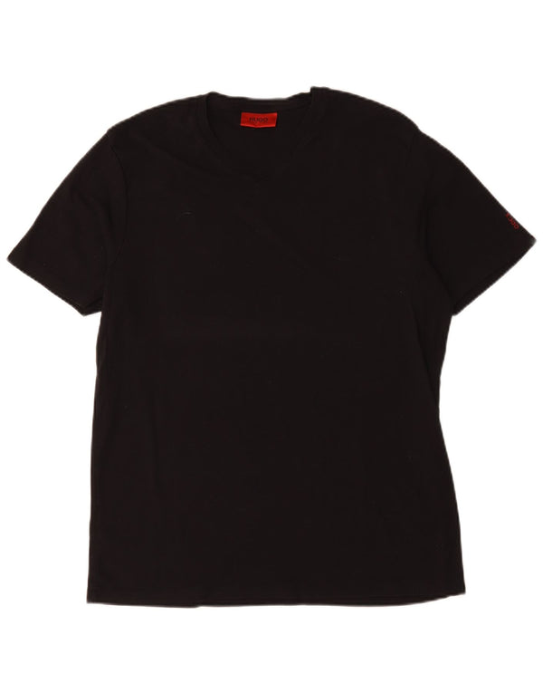 Ανδρικό T-Shirt Hugo Boss Top XL Μαύρο βαμβακερό