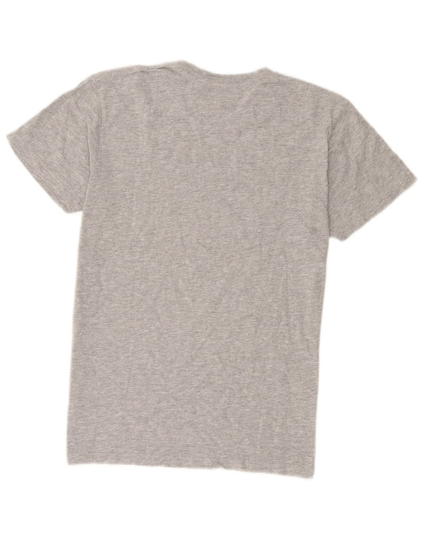 Hard Rock Cafe Mens Saigon Graphic T-Shirt Top Small Grey Flecked Cotton