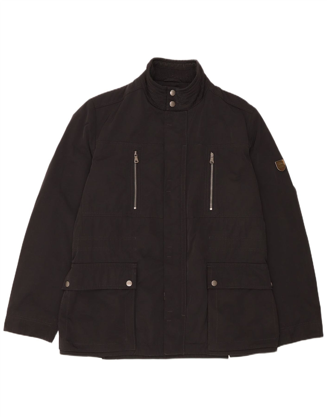 Hugo Boss Herre Utility Jacket IT 50 Large Black Polyester