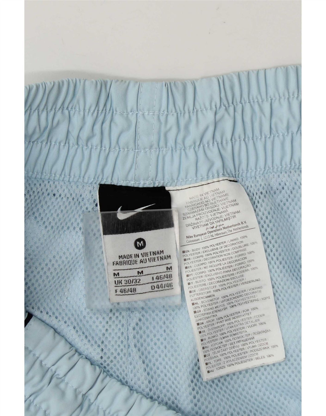 Short de sport Nike Homme Bleu Moyen Polyester