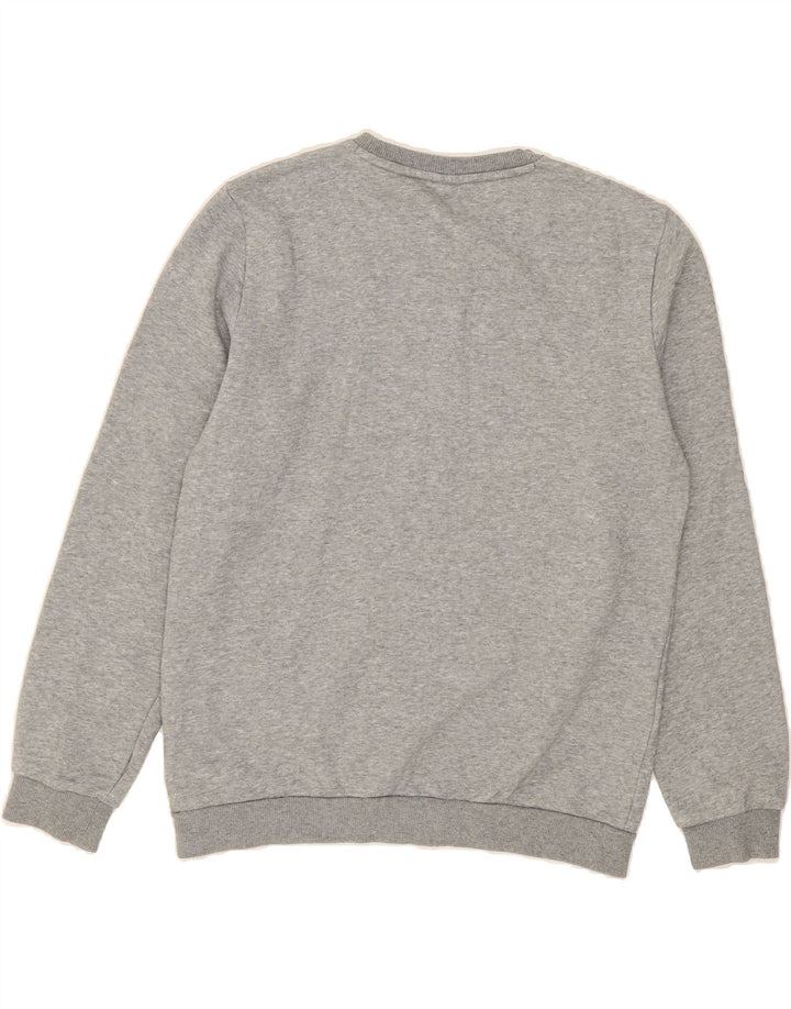 PUMA Boys Graphic Sweatshirt Jumper 15-16 Years  Grey Cotton Vintage Puma and Second-Hand Puma from Messina Hembry 