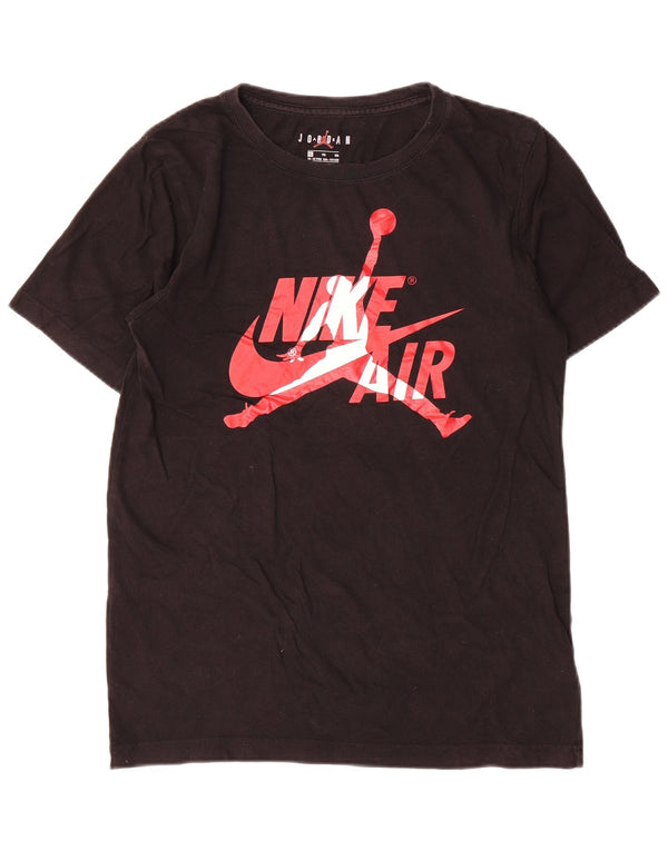 Jordan Camiseta gráfica para niño Top 13-14 años XL Algodón Negro