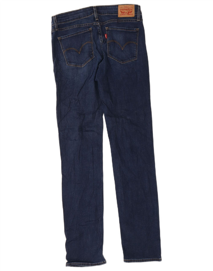 Levi's Damen 712 Slim Jeans W28 L31 Blaue Baumwolle