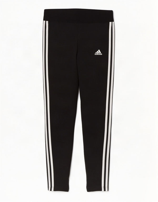 Женские леггинсы Adidas UK 12/14, средний черный хлопок, черный