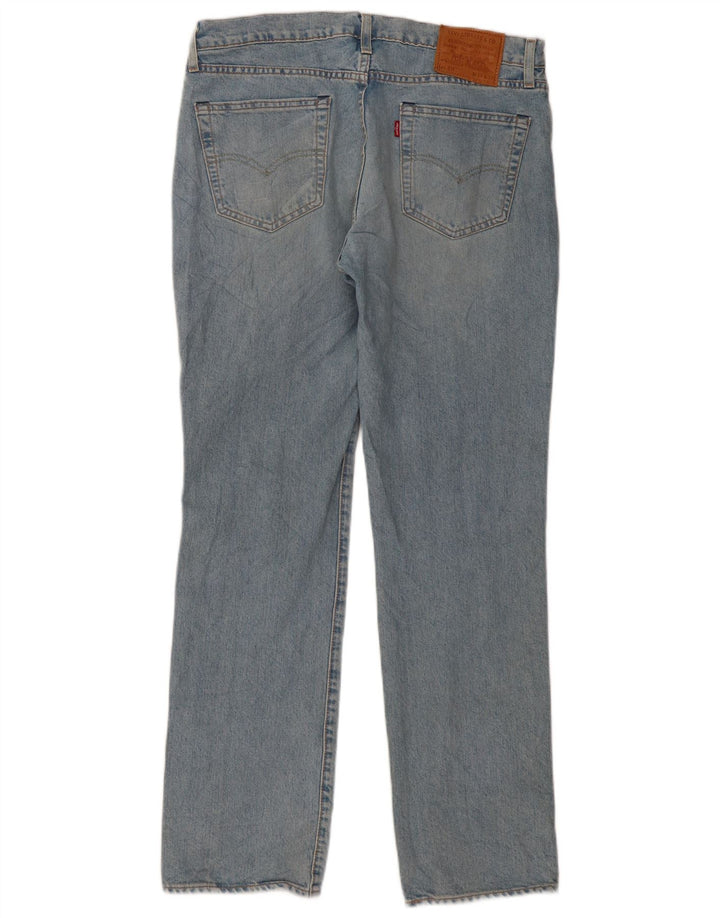 LEVI'S Mens 511 Slim Jeans W34 L32 Blue Cotton