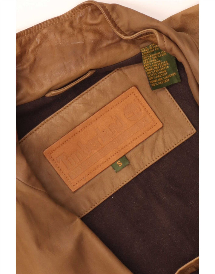 Męska kurtka skórzana Timberland UK 36 Small Brown
