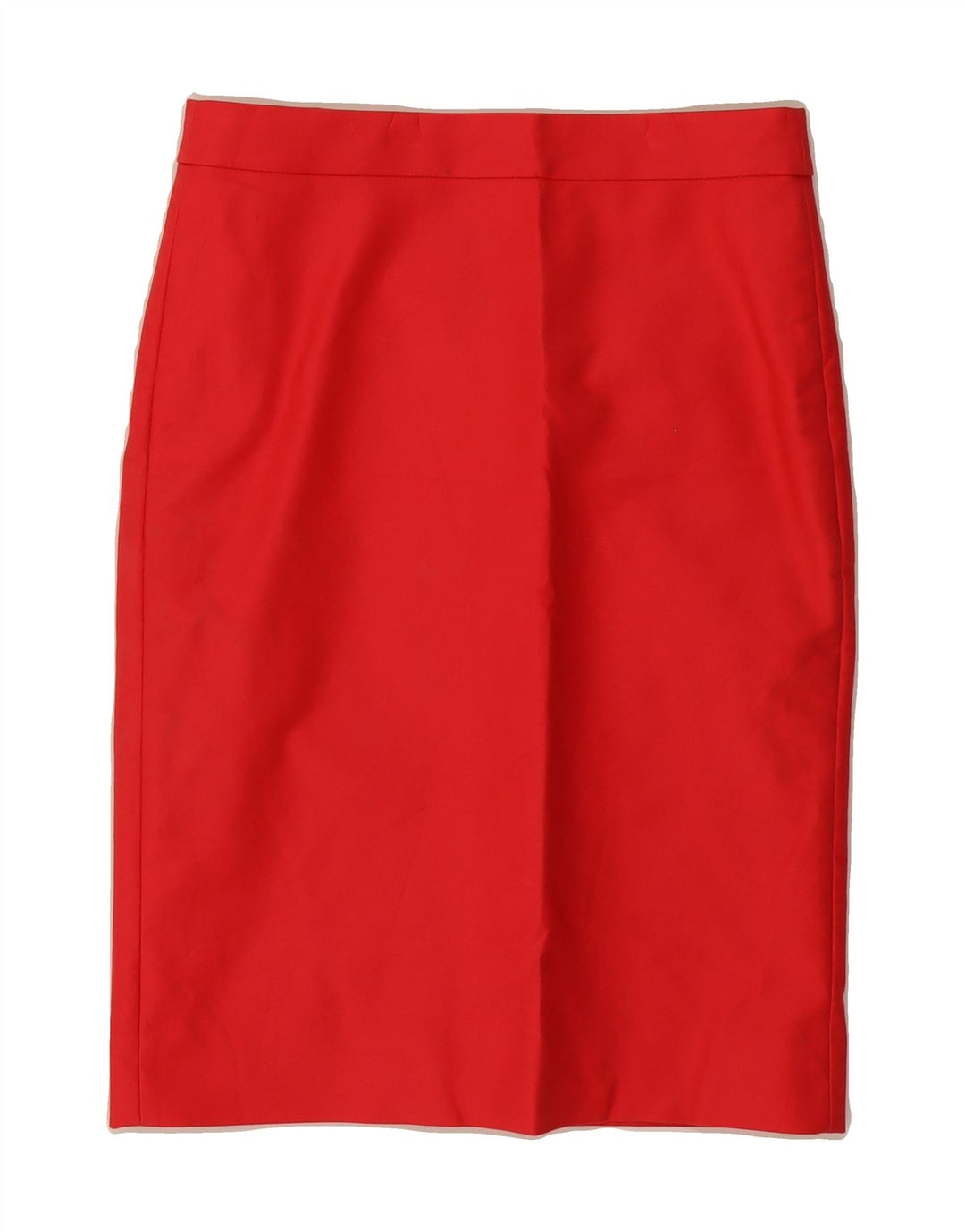 J. CREW Womens Pencil Skirt US 4 Small W30  Red Cotton Vintage J. Crew and Second-Hand J. Crew from Messina Hembry 