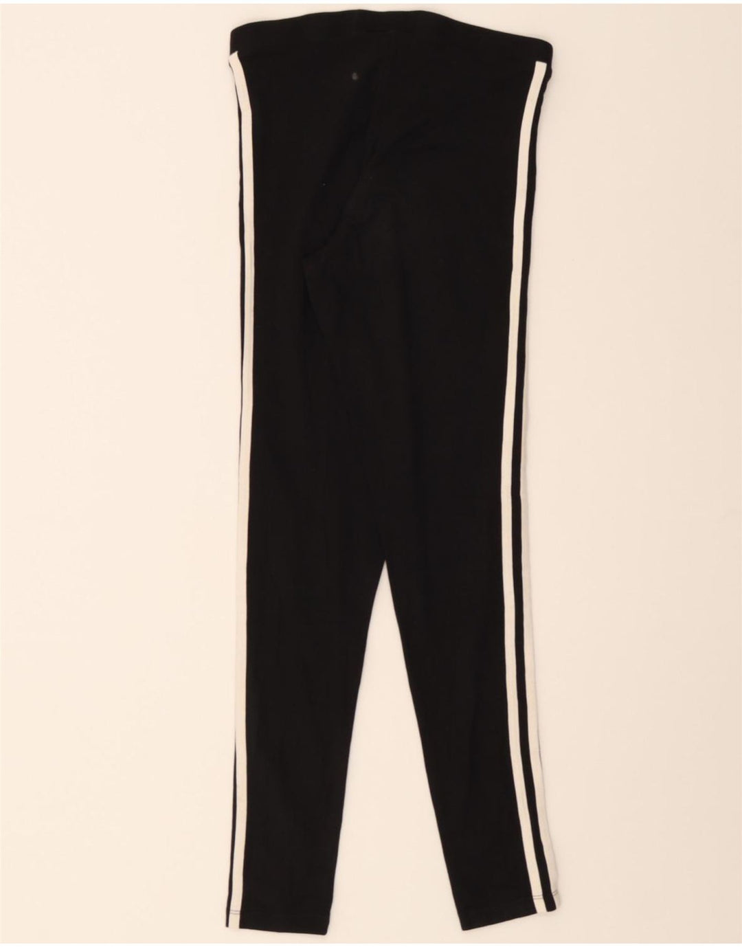 ADIDAS Womens Leggings UK 10 Small  Black Cotton Vintage Adidas and Second-Hand Adidas from Messina Hembry 