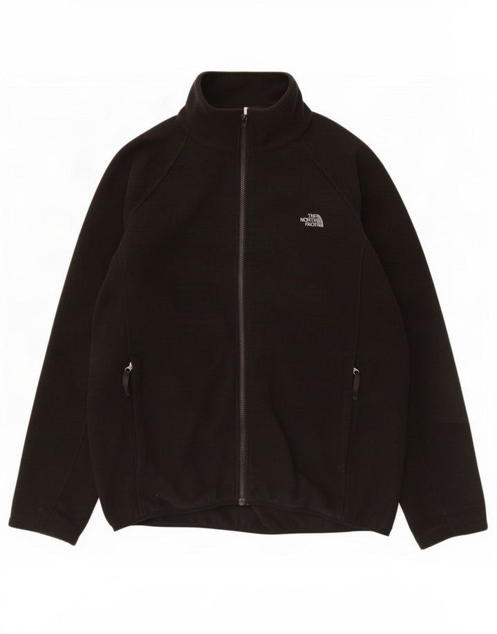 The North Face Mens Fleece Jacket UK 40 Large Black Polyester