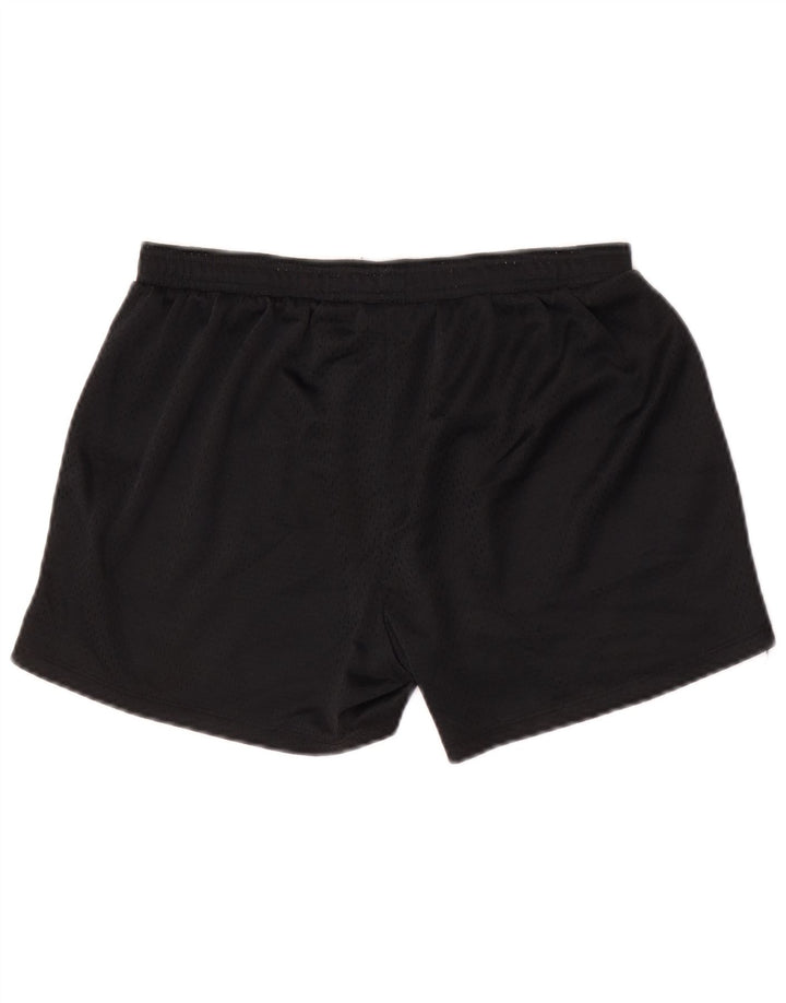 Champion Short de sport pour femme UK 12 Medium Noir Polyester