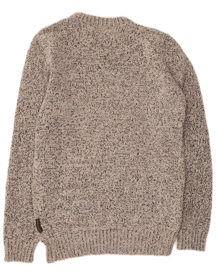 FRENCH CONNECTION Womens Boat Neck Jumper Sweater UK 14 Medium Grey