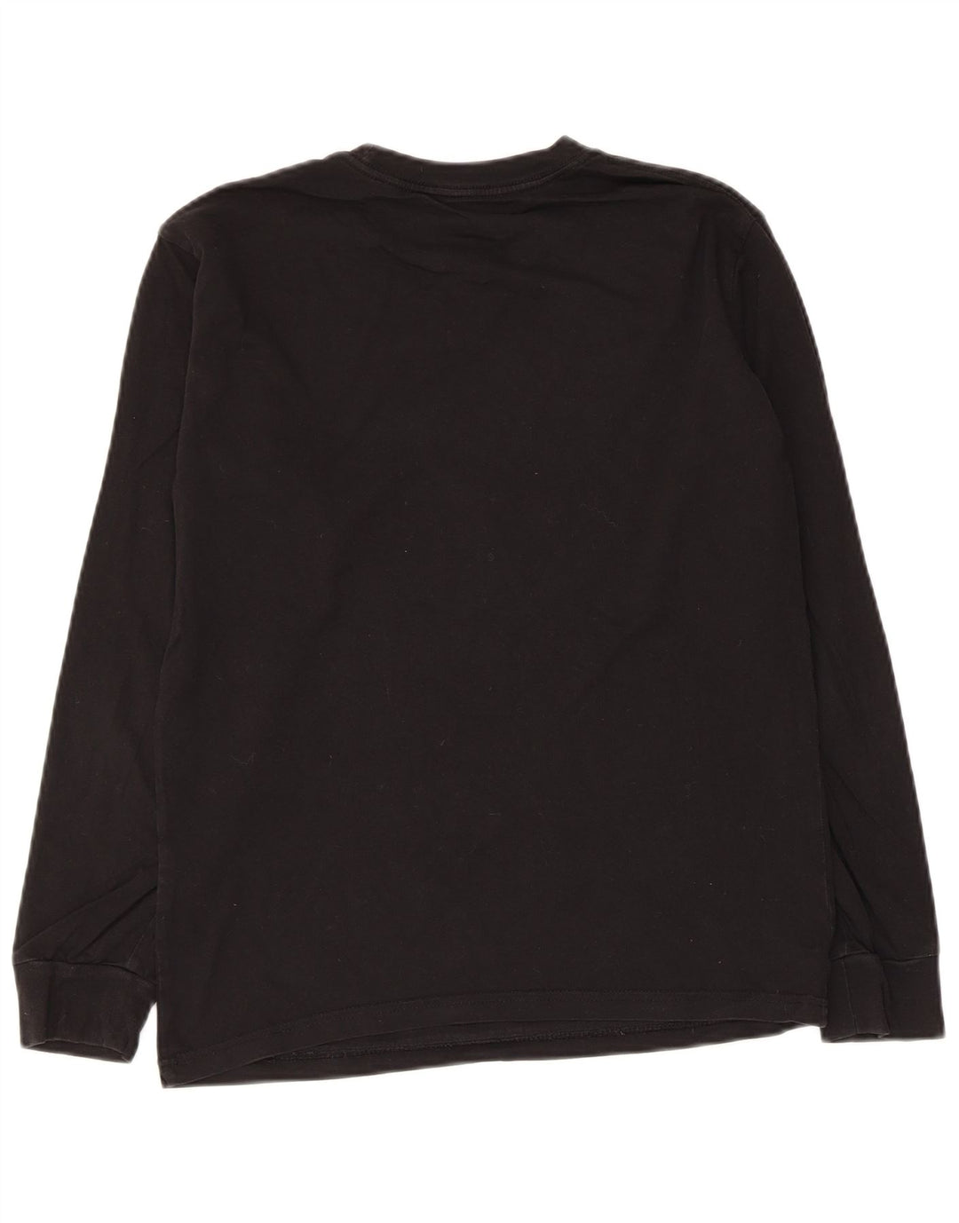Vans Mens Classic Fit Top Long Sleeve Small Black Cotton