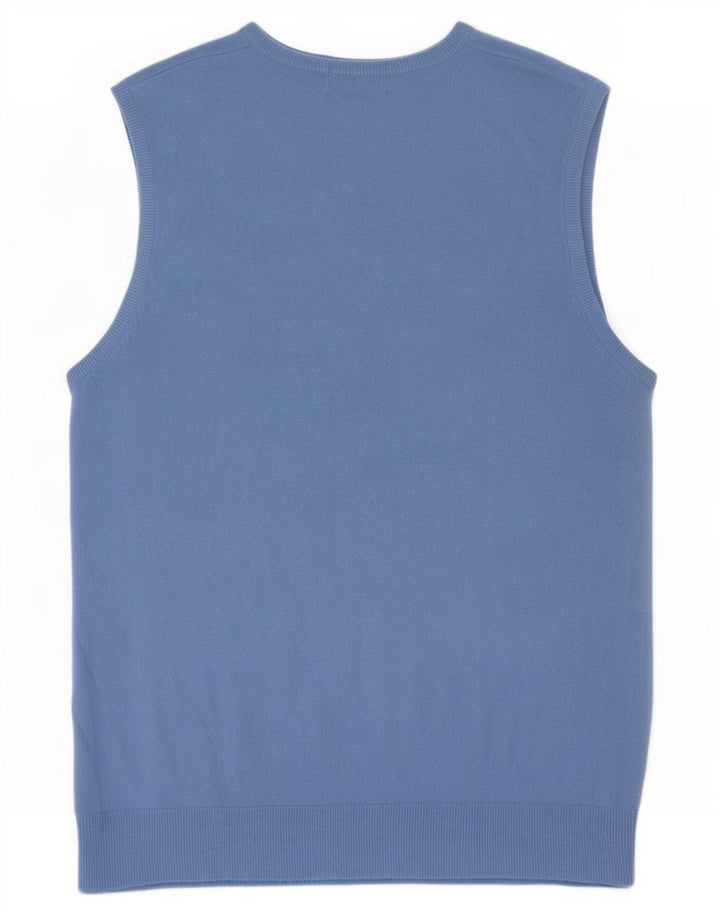 Marks & Spencer Mens Blue Harbour Vest Tank Top Large Acrylic