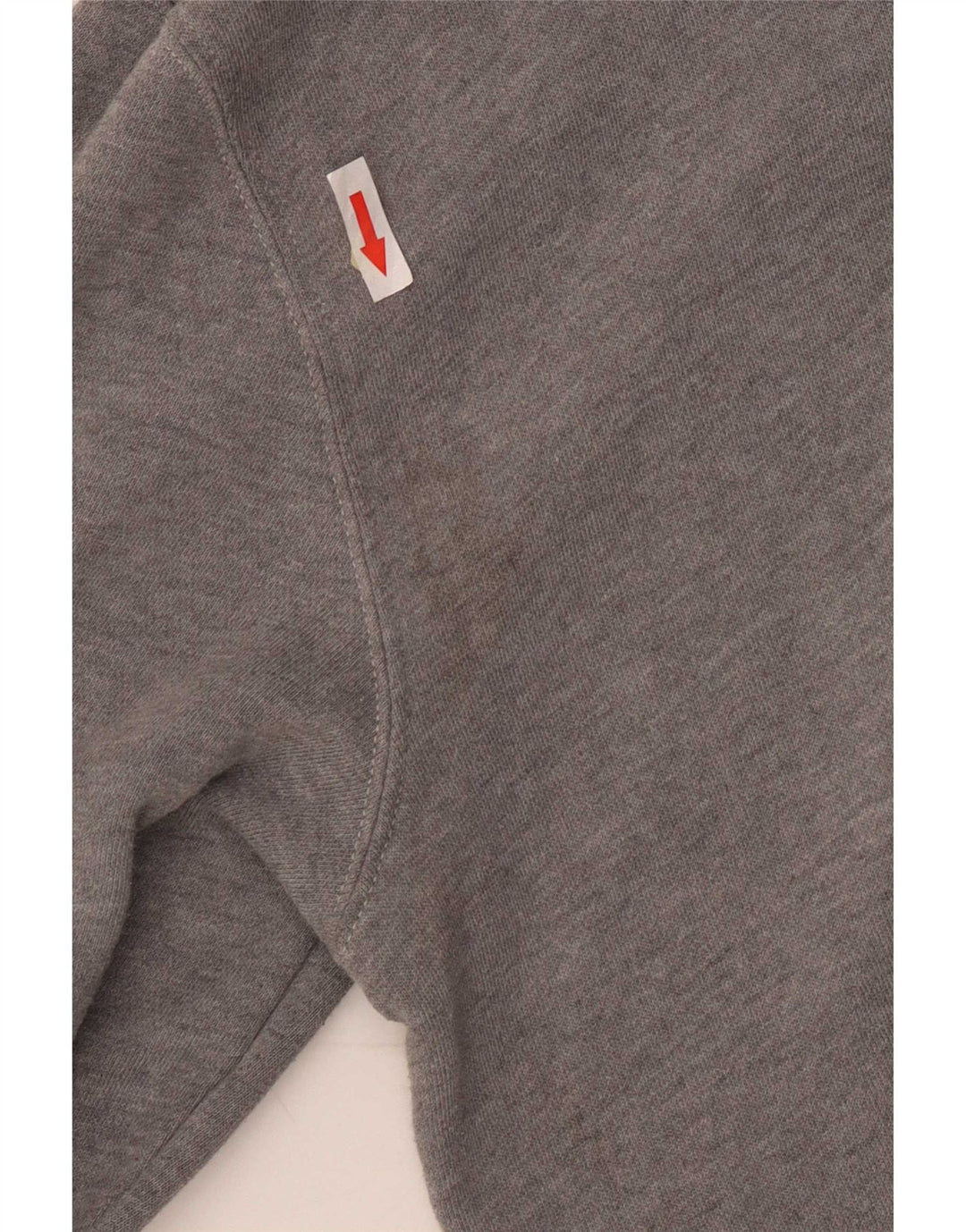 Felpa con cappuccio grafica da uomo Vans di colore grigio medio
