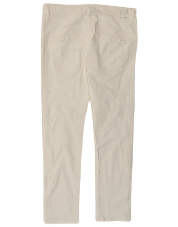 Replay Womens Ailyssa Crop Skinny Jeans W27 L26 White Cotton