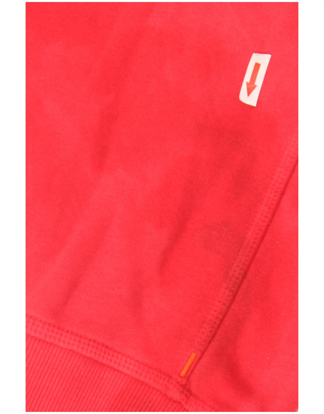 Felpa con cappuccio grafica da uomo Superdry Large rossa
