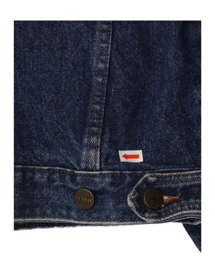MASH Denimjakke til mænd, stor blå