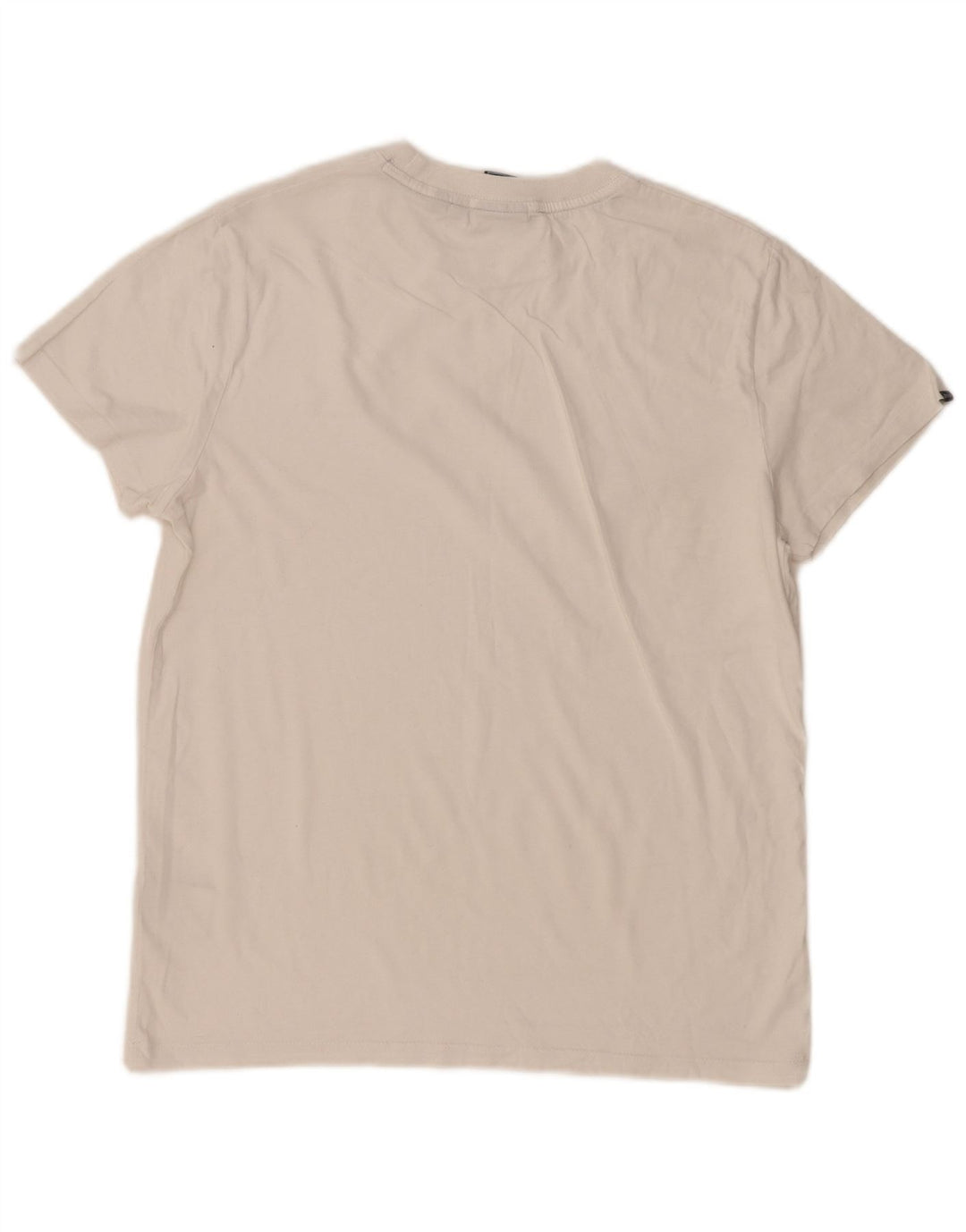 Superdry Mens T-Shirt Top Medium White Cotton