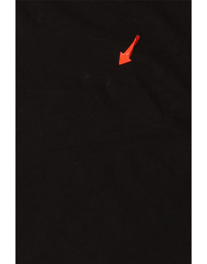 Hugo Boss Mens T-Shirt Top Large Black Cotton
