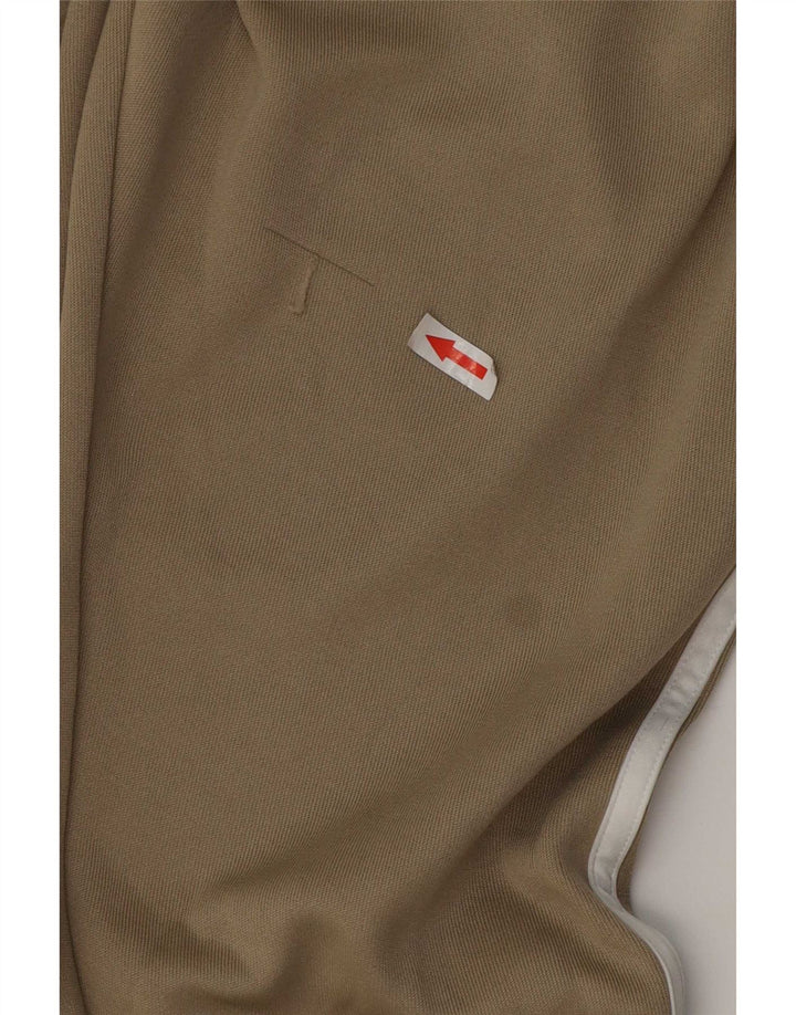 Adidas Mens Tracksuit Trousers Joggers Small Khaki Polyester