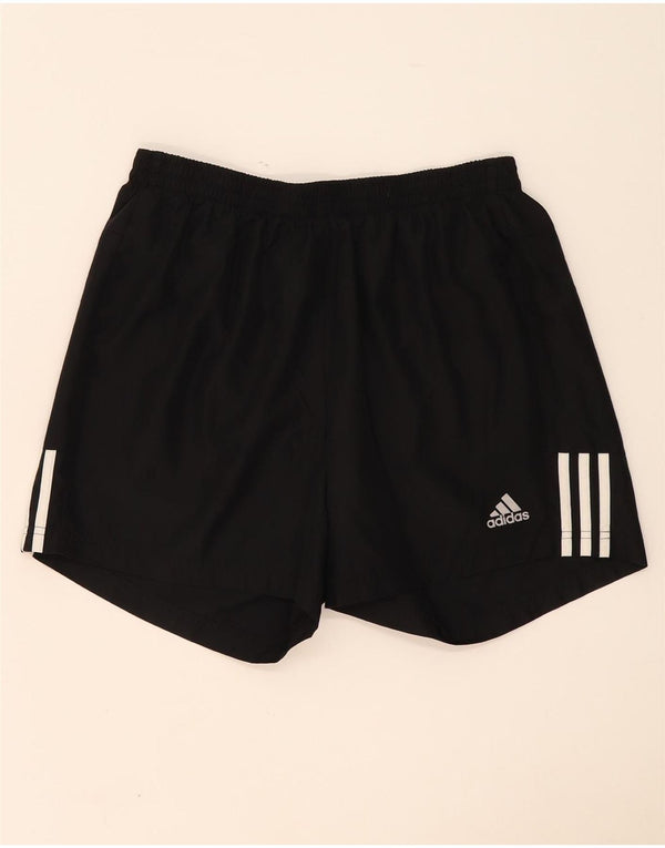 Damskie spodenki sportowe Adidas UK 14, średni czarny poliester