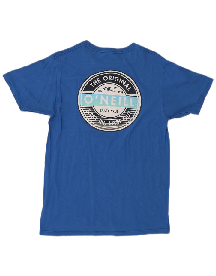 O'Neill Mens Modern Fit Graphic T-Shirt Top Medium Blue Cotton