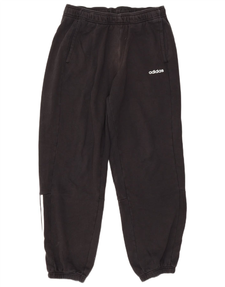 Adidas Mens Tracksuit Trousers Joggers Medium  Black Cotton
