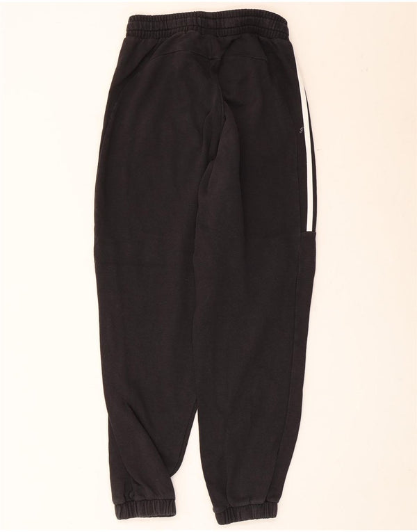 Adidas Pantalon de survêtement pour femme Joggers UK 8/10 Petit coton noir