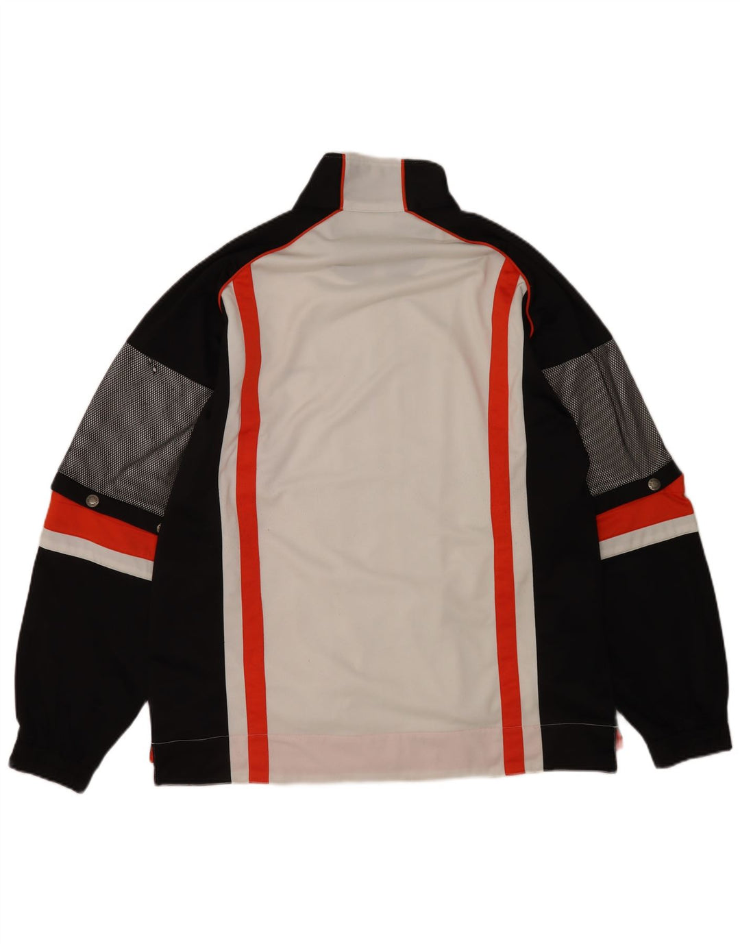 Sergio Tacchini Veste de survêtement pour homme 2XL Blanc Colorblock Polyester