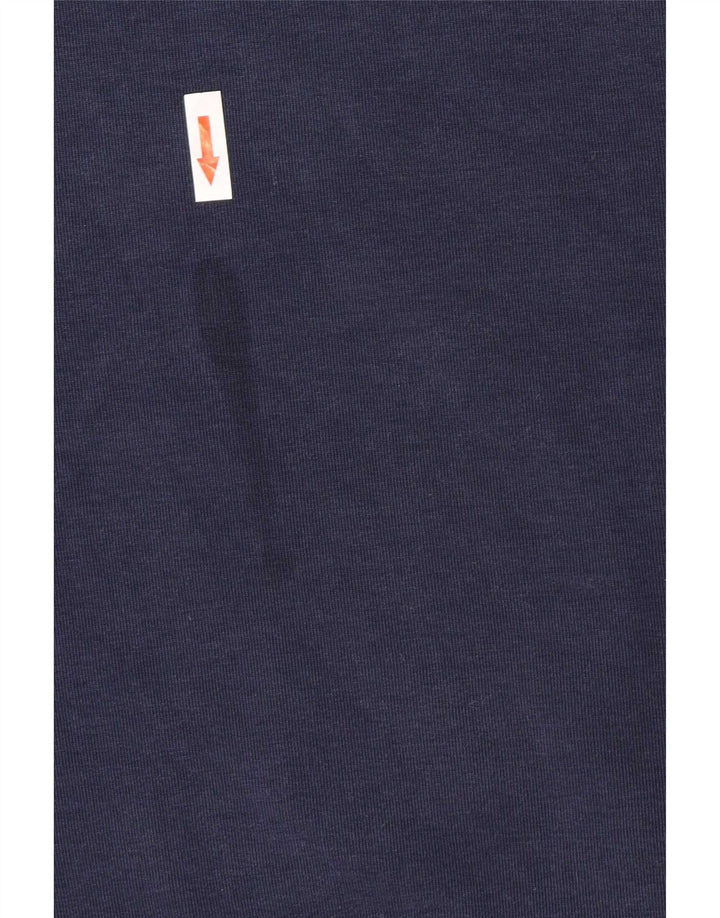 Adidas Mens Regular Fit Sweatshirt Jumper XL Navy Blue Cotton