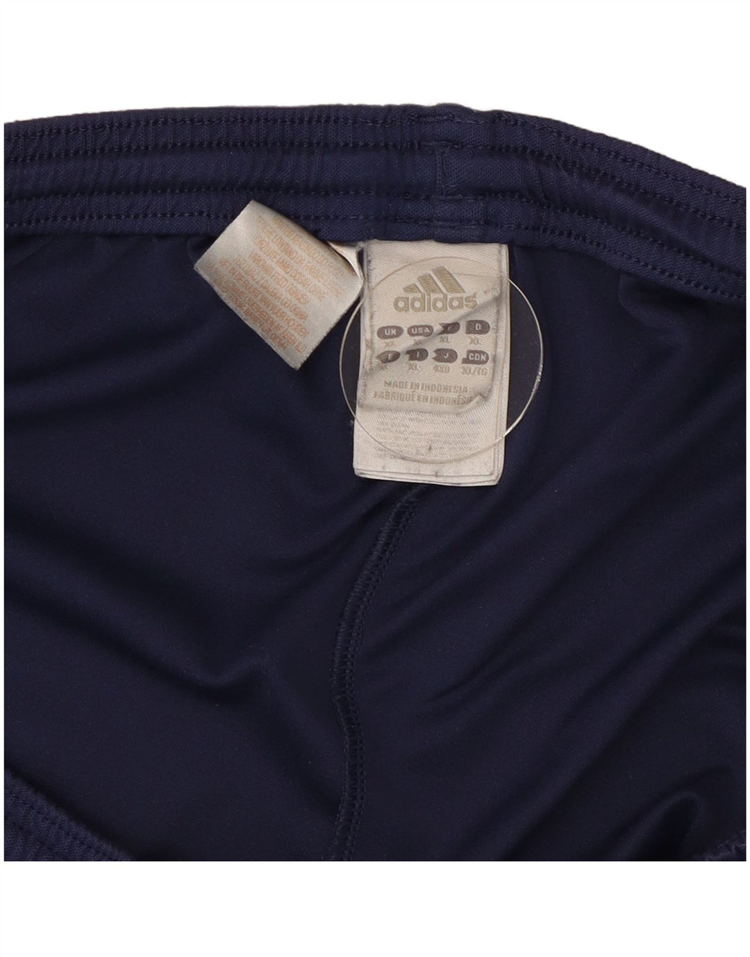 Adidas Mens Climalite Sport Shorts XL Navy Blue Polyester