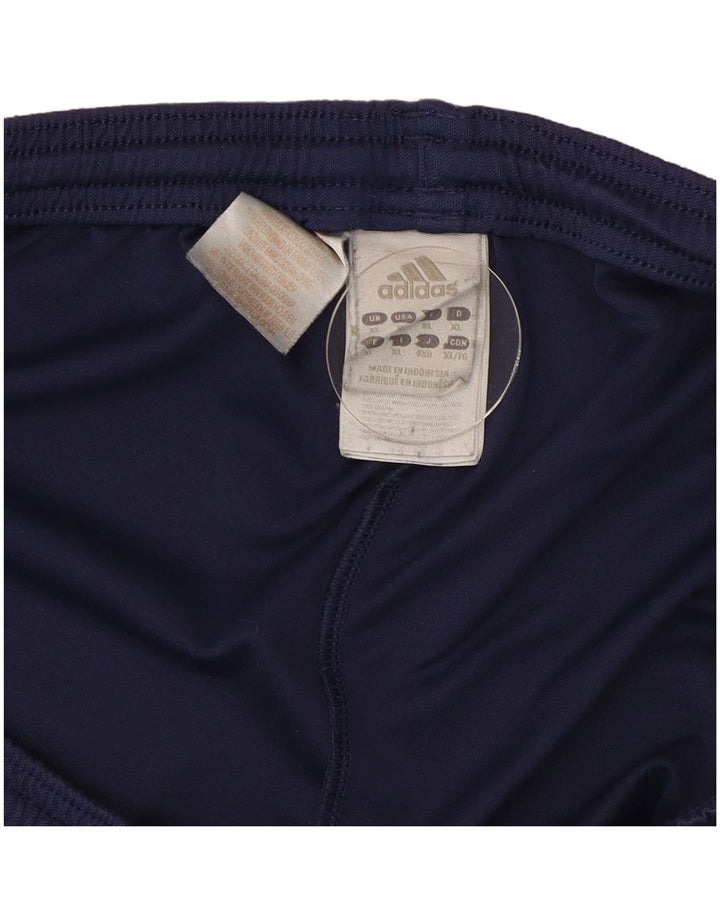 Adidas Mens Climalite Sport Shorts XL Navy Blue Polyester