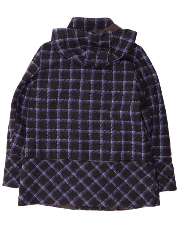 ESPRIT Vindjakke med hætte til kvinder UK 14 Medium Black Check