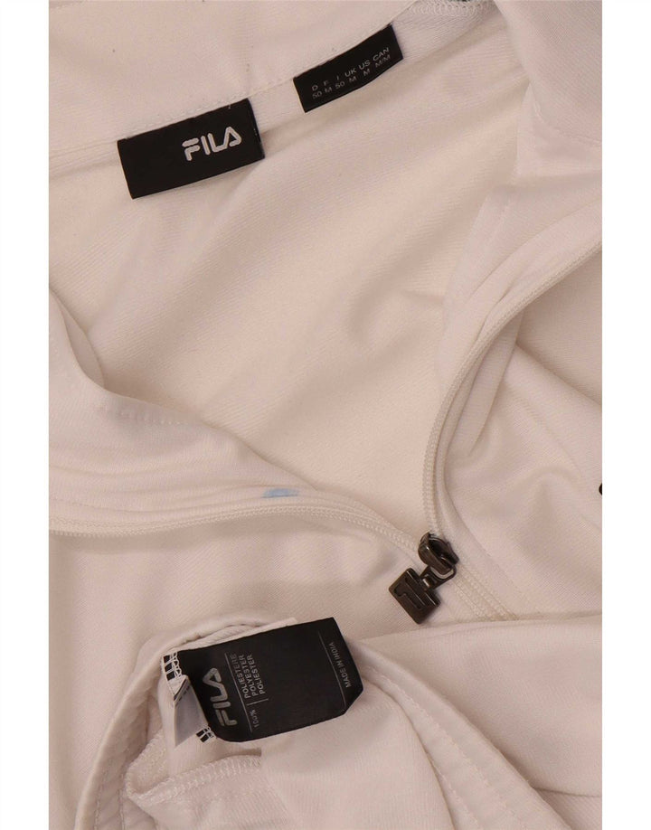 Fila Træningsdragt til mænd Topjakke Medium White Colourblock Polyester