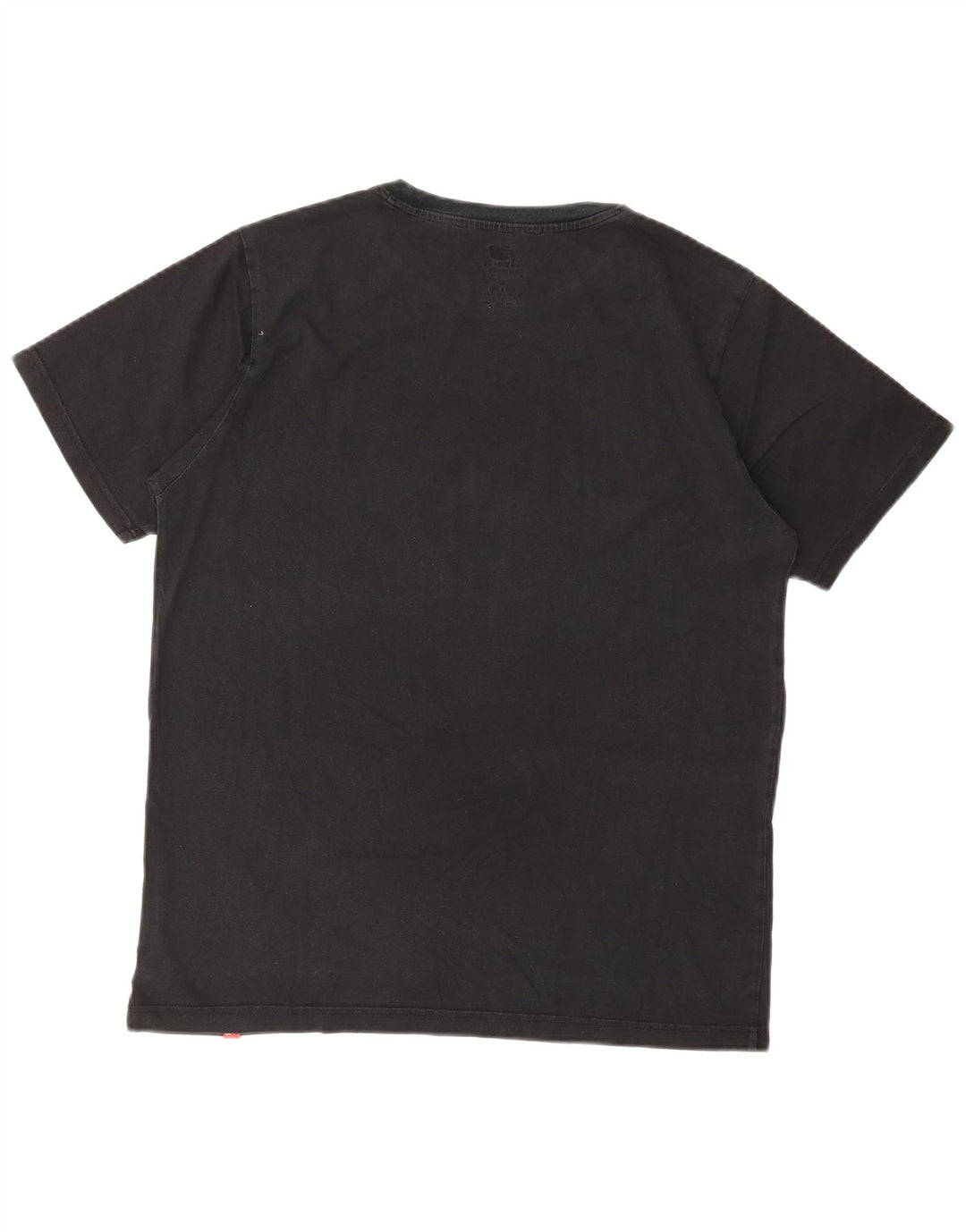 NEW BALANCE Mens Graphic T-Shirt Top Large Black