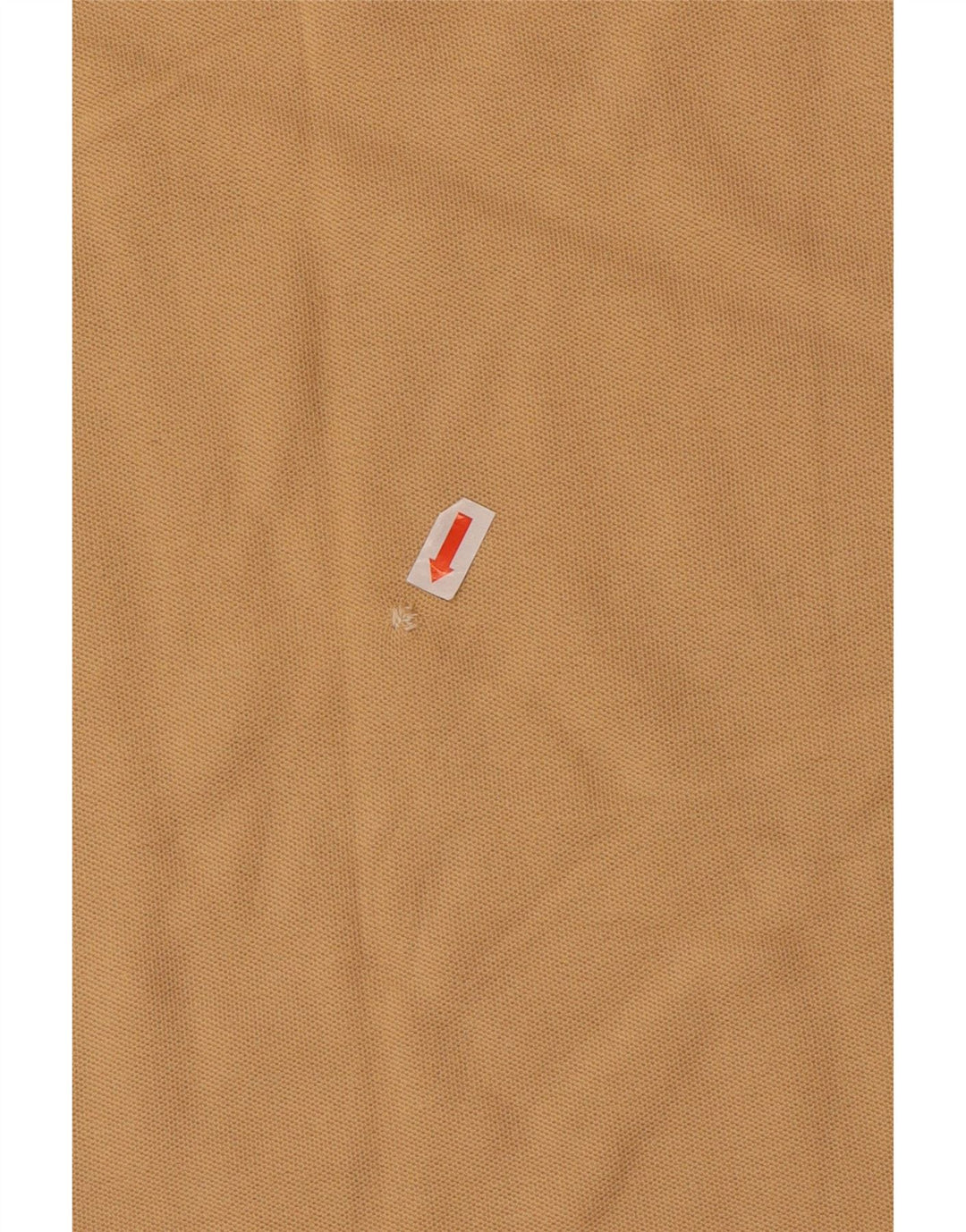 Polo da uomo a maniche lunghe FILA in cotone beige medio