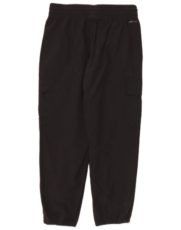 Pantaloni da tuta cargo Nike da uomo con vestibilità ampia, pantaloni da jogging, nylon nero medio
