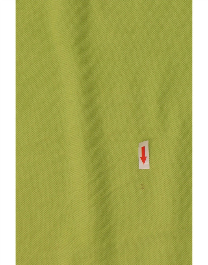 Kappa Mens Polo Shirt Large Green Cotton