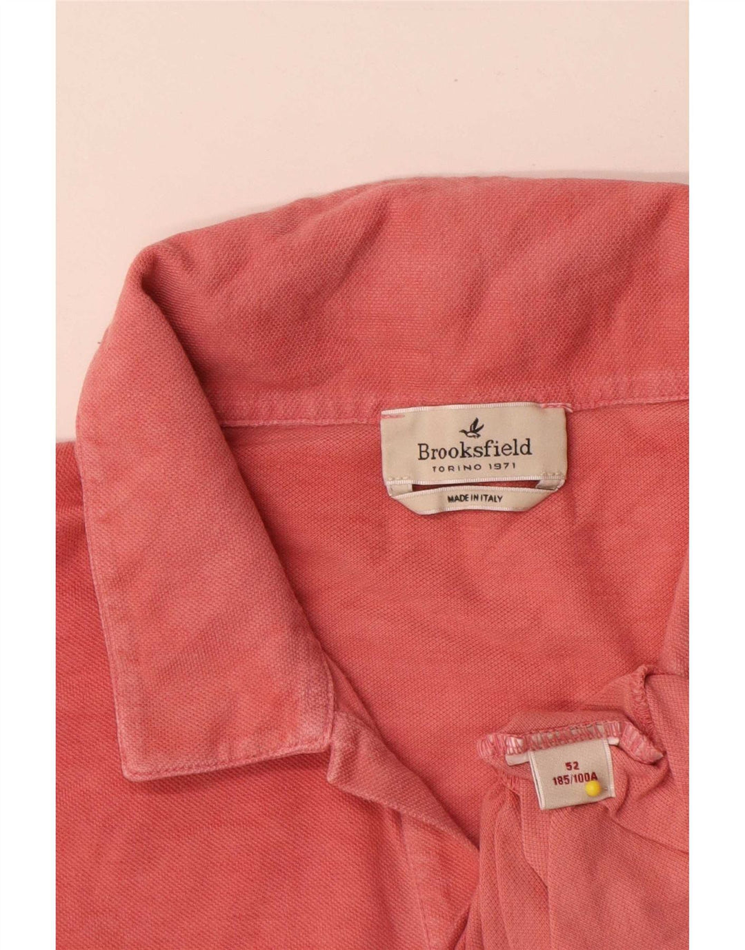 Brooksfield Polo Shirt til mænd IT 52 Stor Rød