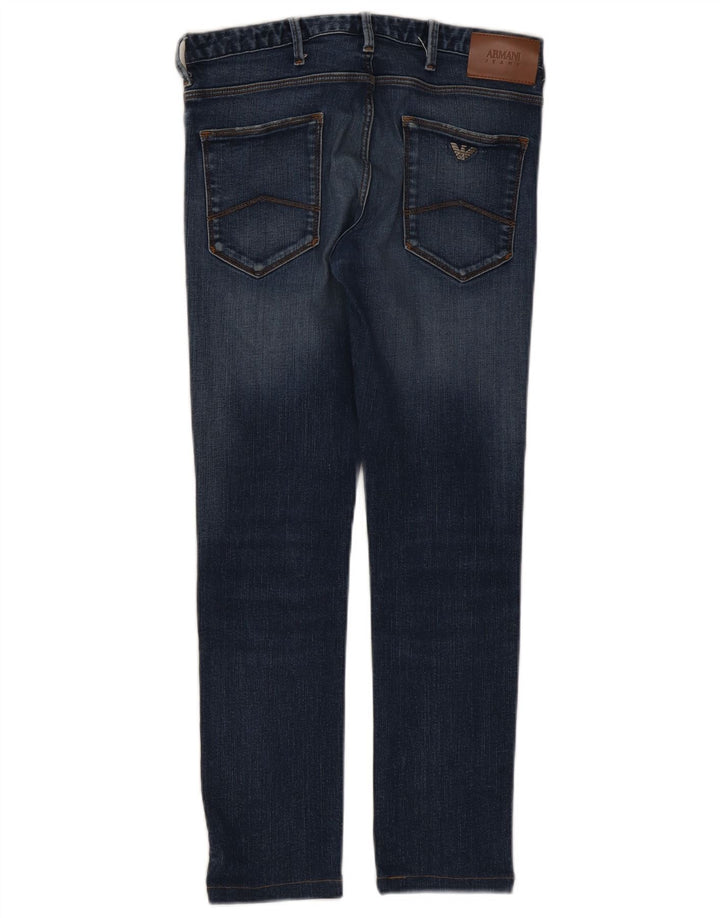 Armani Dame Slim Jeans W32 L29 Blå